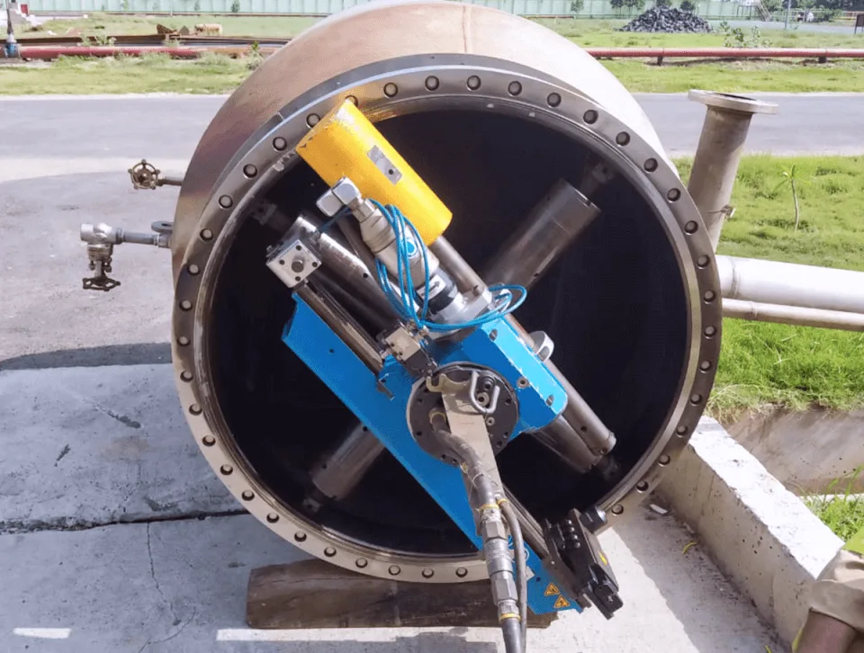 Flange Facing and Flange Face Serration